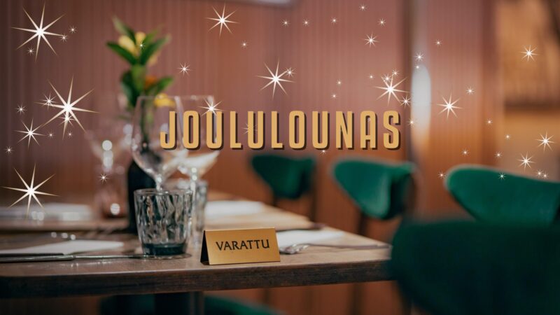 Sävelen perinteinen joululounas 19.-20.12.